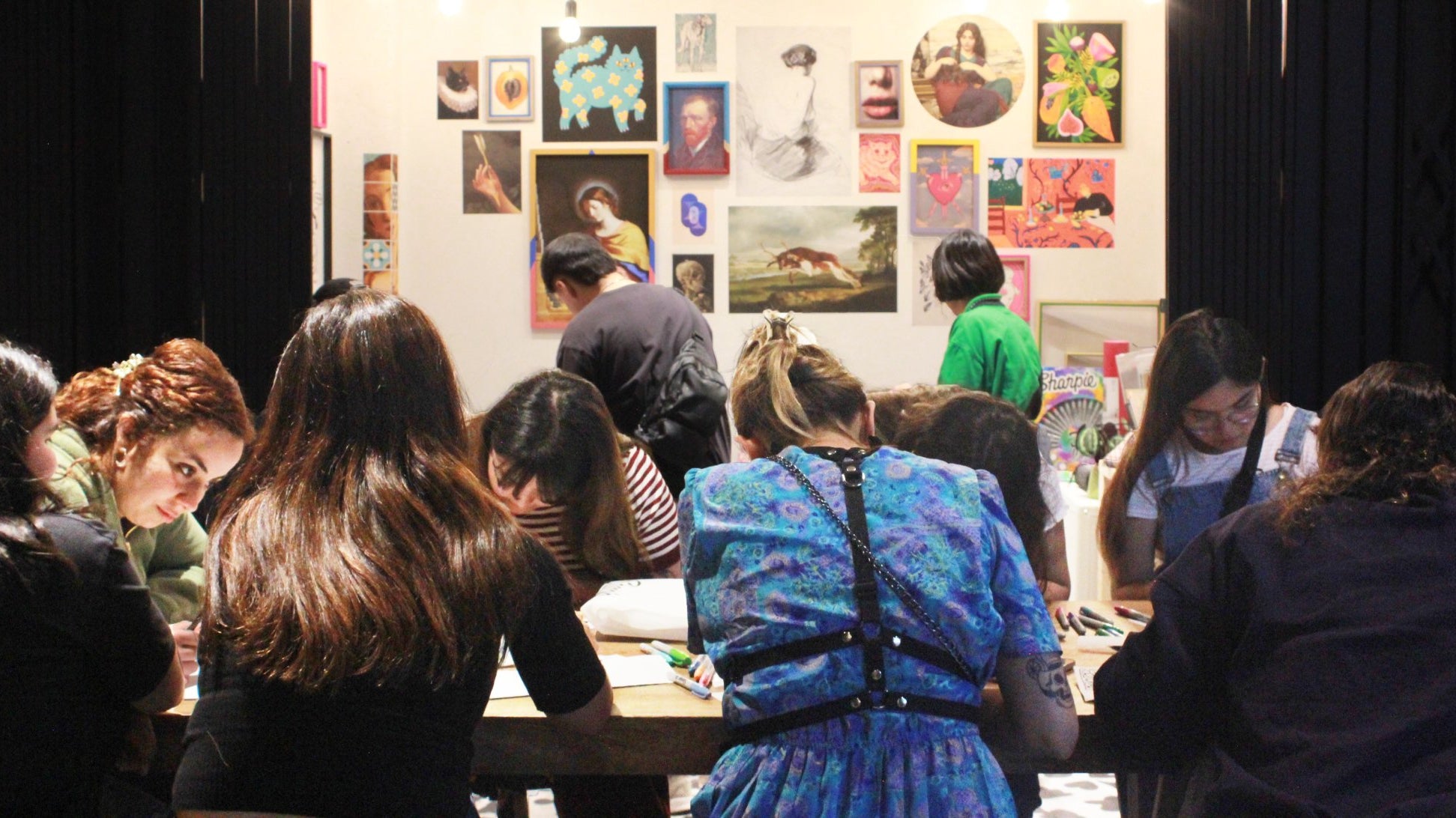 Así fue el Taller de Ilustración Narrativa que hicimos junto a Catalina Cartagena en MUT - Tienda Pasquín