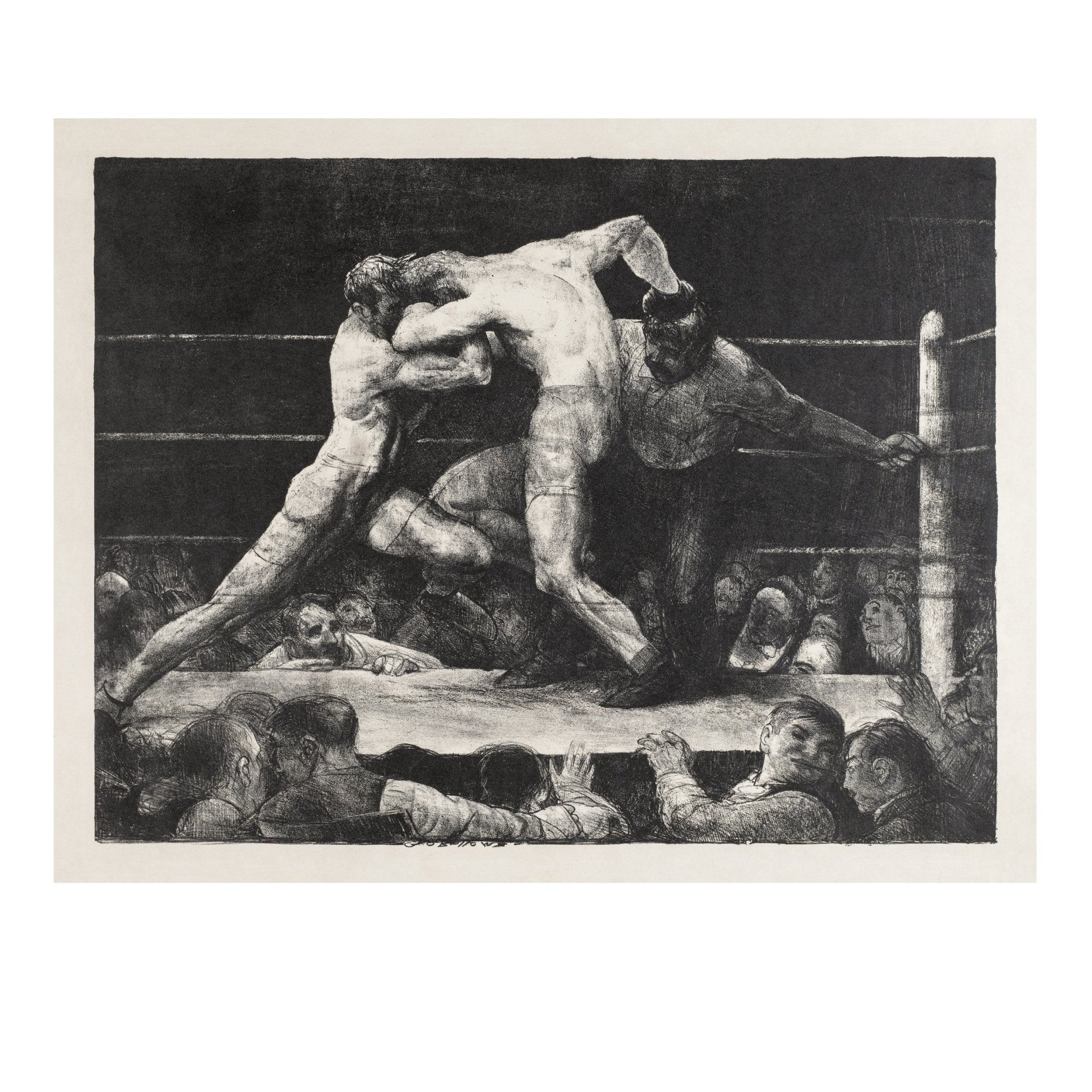 Decorative "A Stag at Sharkey's" Poster | High - Quality Print | Repositionable Adhesive - Pasquín