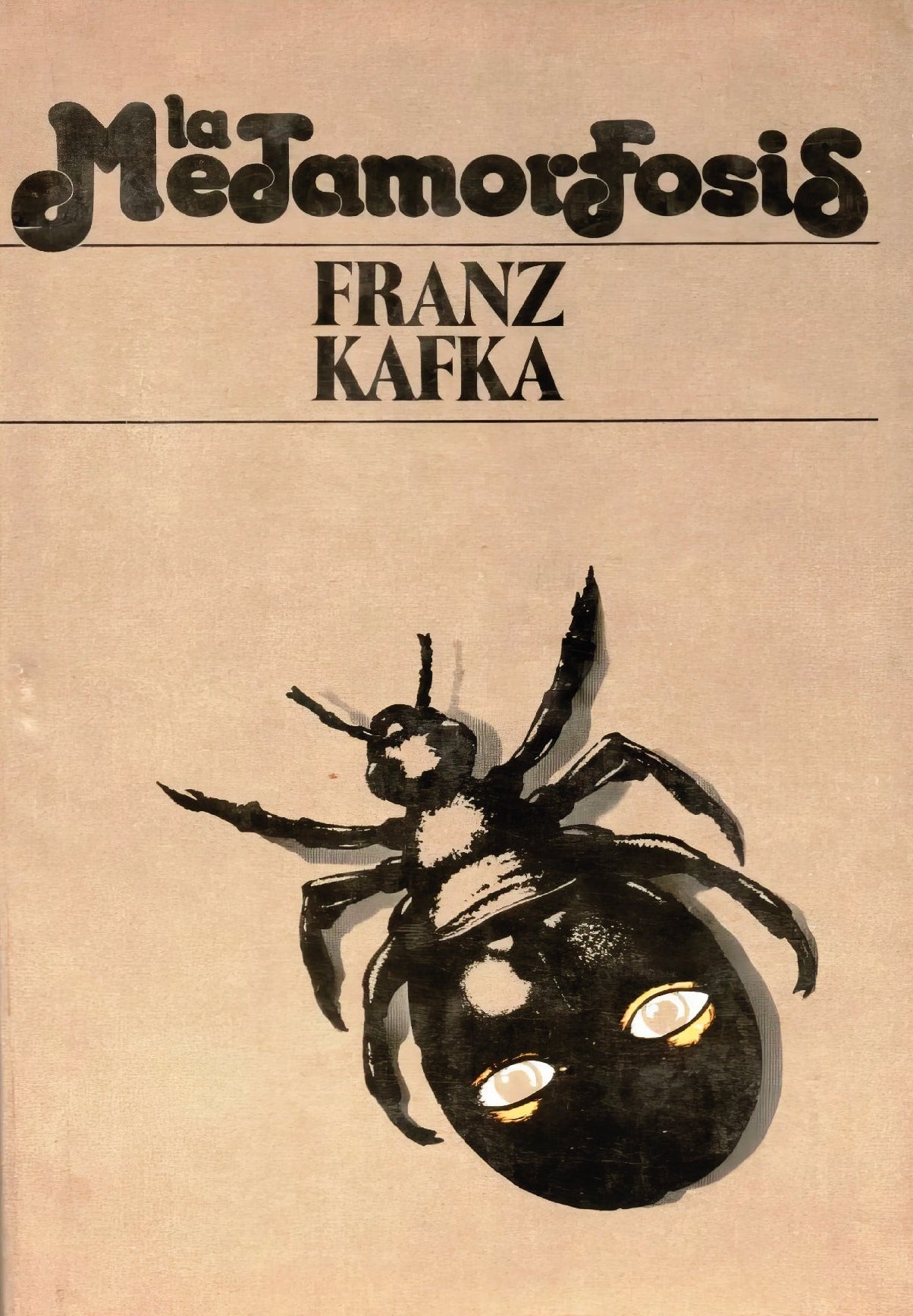 Decorative "La Metamorfosis by Frank Kafka" Poster | High - Quality Print | Repositionable Adhesive - Pasquín