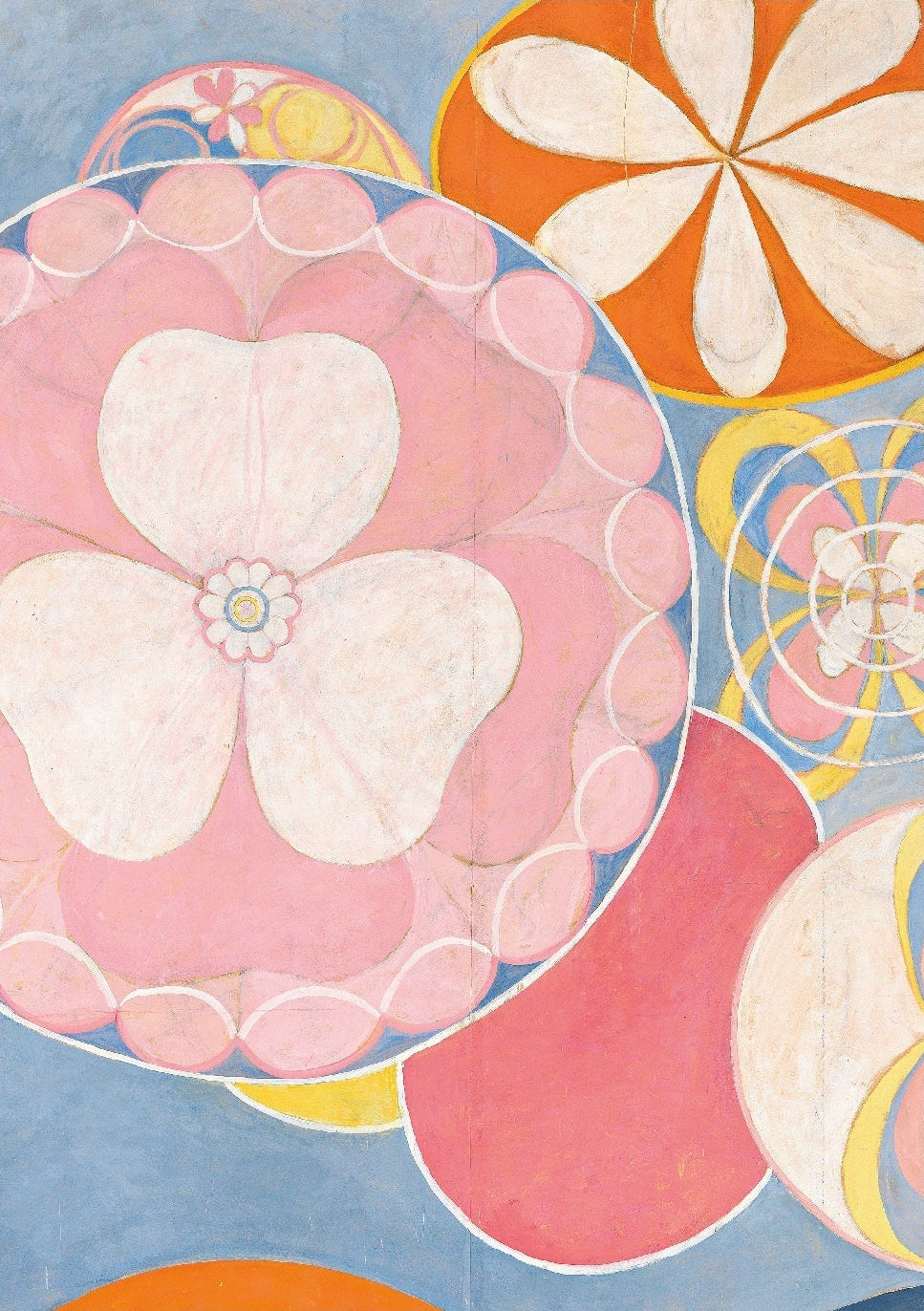 Detail Hilma Af Klint Vintage Art - Eco - Friendly Adhesive Poster - Pasquín Store
