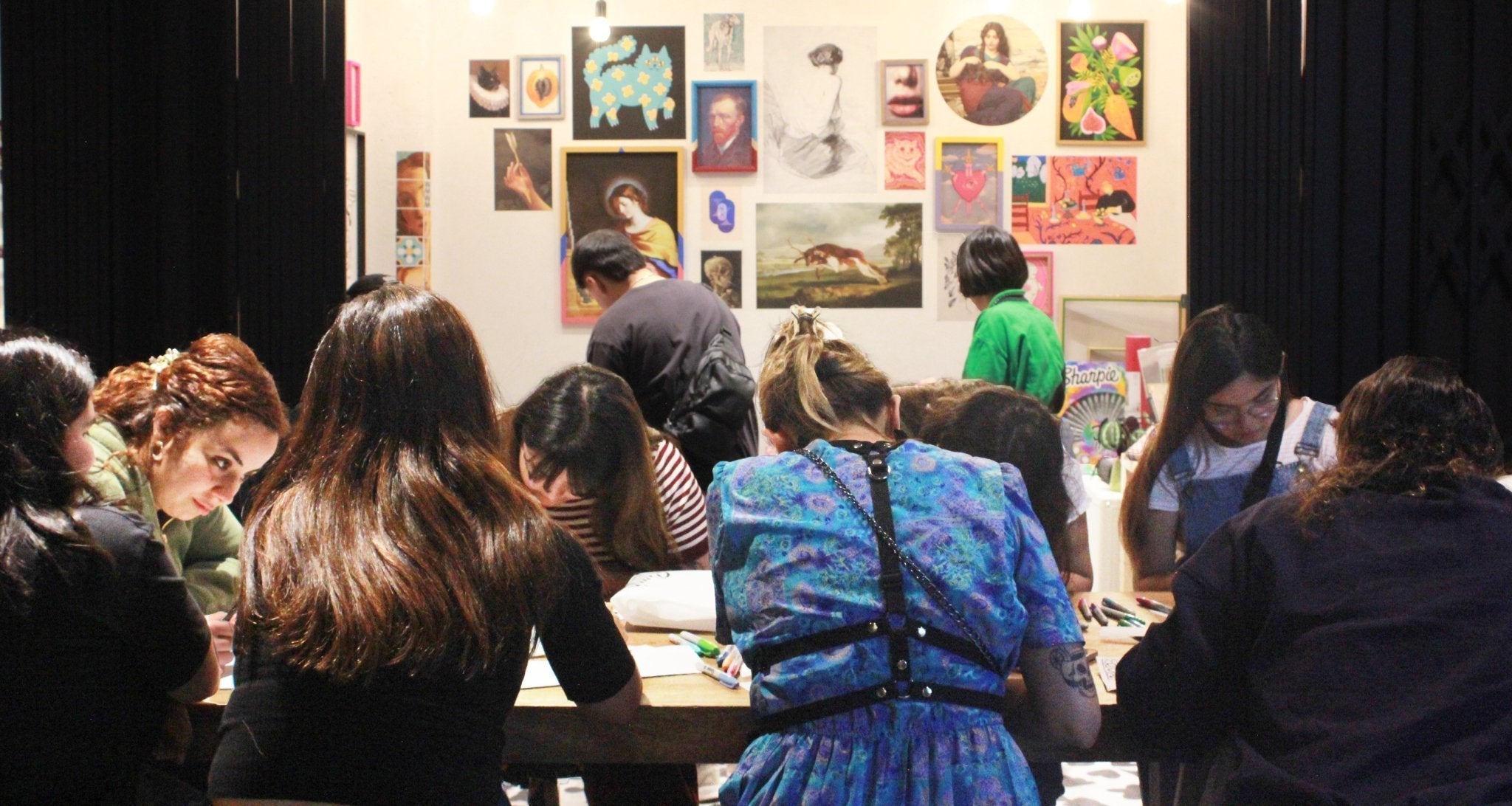 Así fue el Taller de Ilustración Narrativa que hicimos junto a Catalina Cartagena en MUT - Pasquín