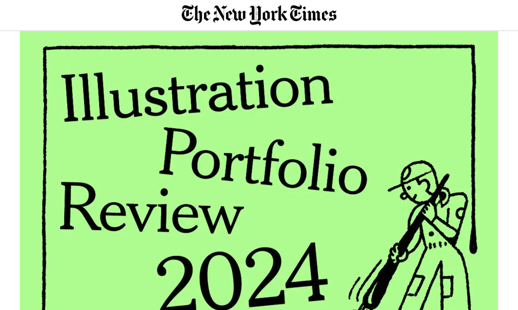 ¡Aplicaciones abiertas! Revisión del portafolio de ilustraciones del New York Times