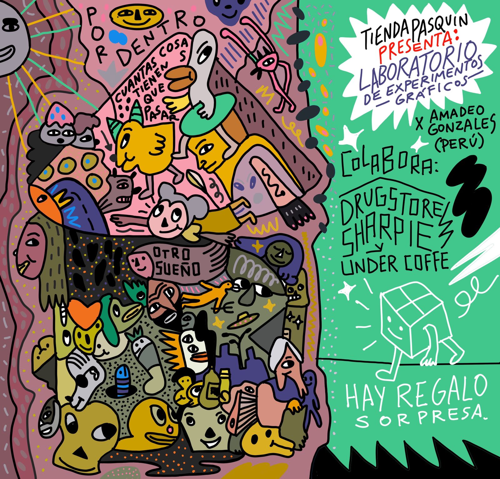 Revive el taller que hicimos con Amadeo Gonzales - Tienda Pasquín