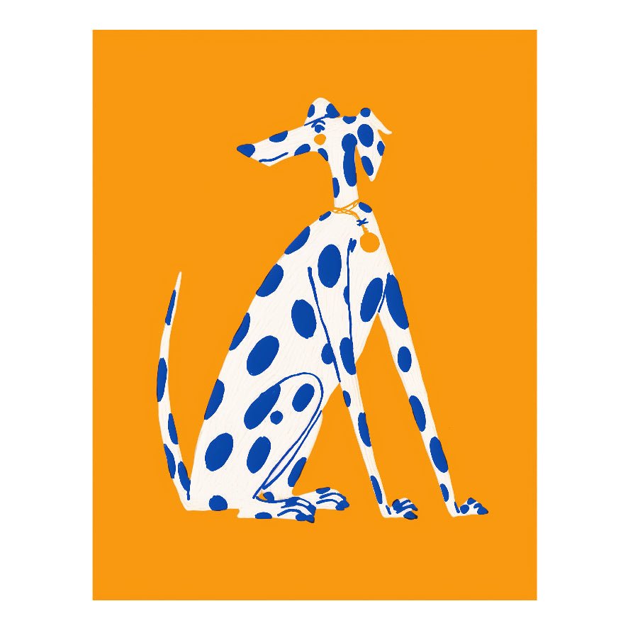 Decorative "Coquette Collection: Dalmatian" Posters | High - Quality Print | Repositionable Adhesive - Pasquín