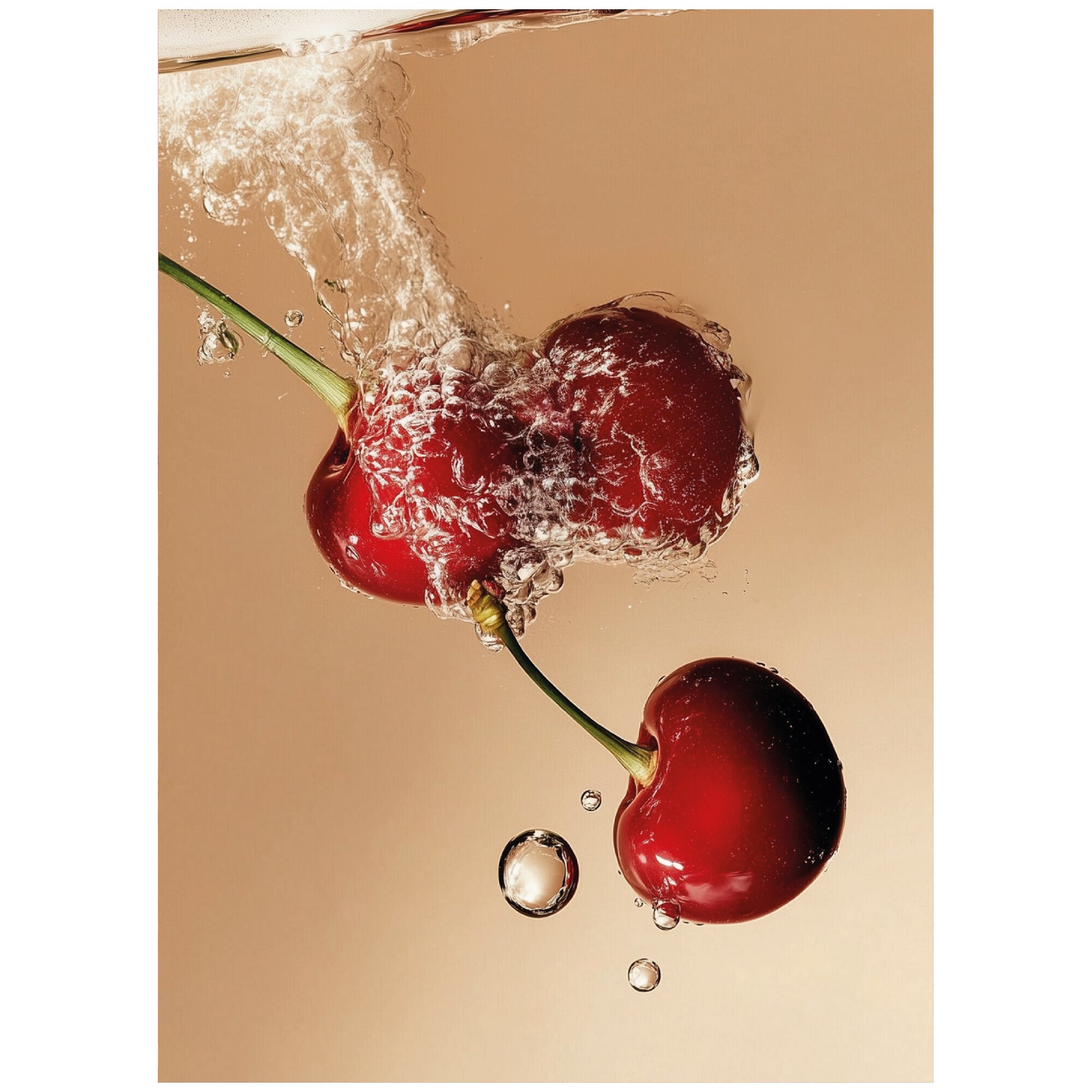 Decorative "Coquette Collection: Splash of Sweetness" Posters | High - Quality Print | Repositionable Adhesive - Pasquín