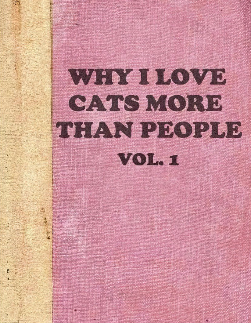 Decorative "Coquette Collection:Why I Love Cats" Posters | High - Quality Print | Repositionable Adhesive - Pasquín