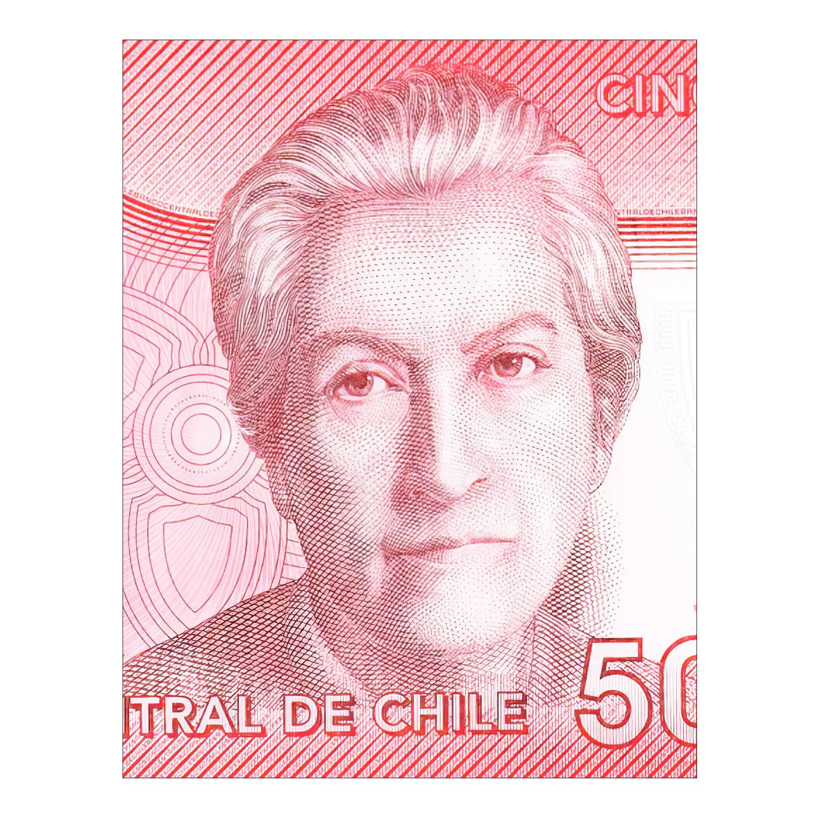 Decorative "Gabriela Mistral" Poster | High - Quality Print | Repositionable Adhesive - Pasquín