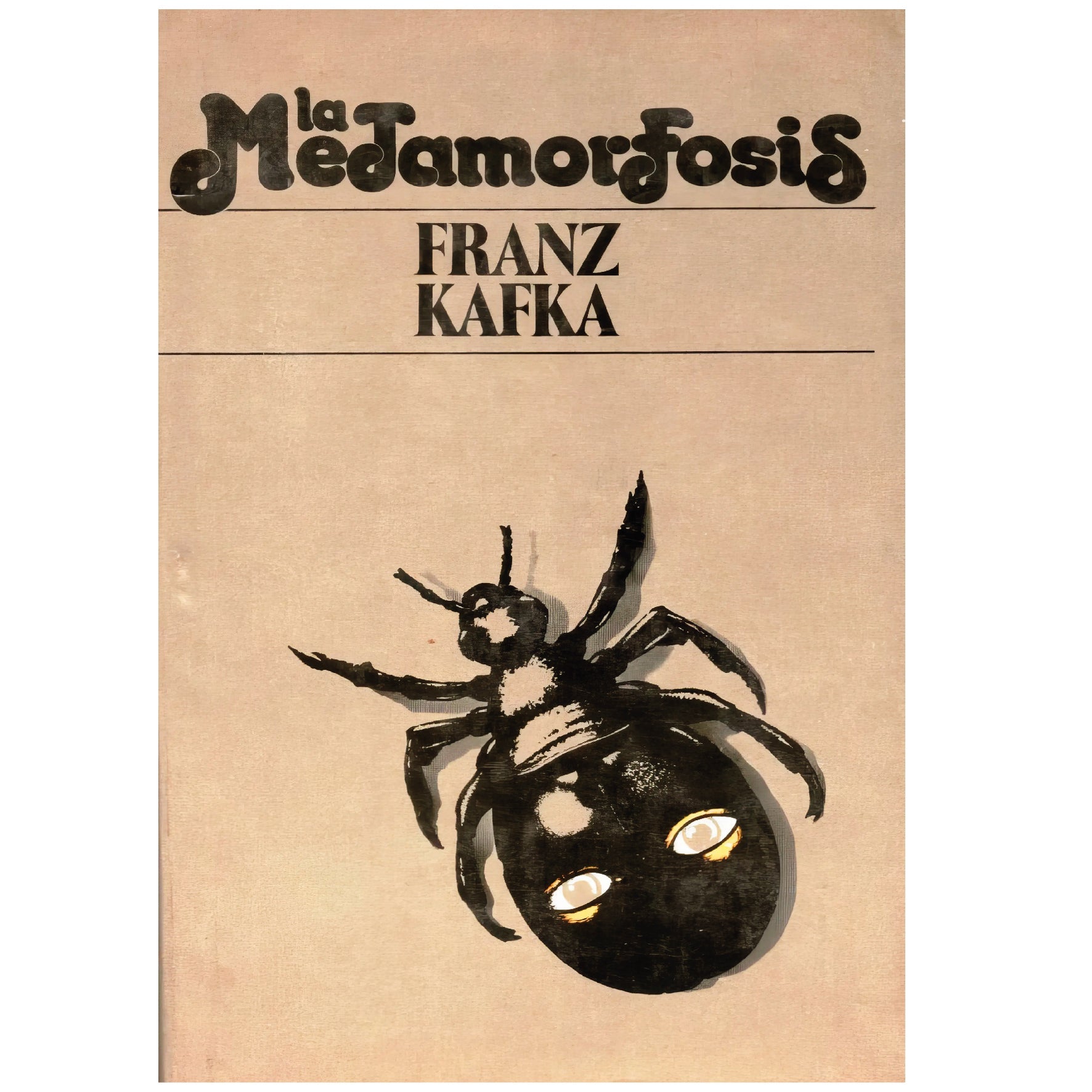 Decorative "La Metamorfosis by Frank Kafka" Poster | High - Quality Print | Repositionable Adhesive - Pasquín