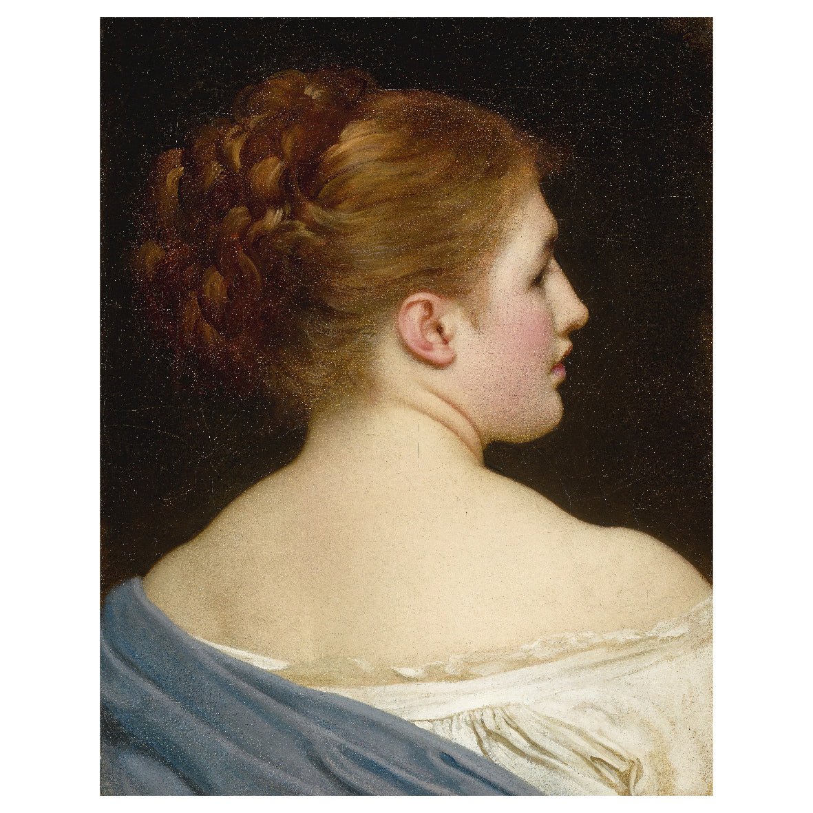 Decorative "Lily (1881)" by Frederic Leighton Poster | High - Quality Print | Repositionable Adhesive - Pasquín