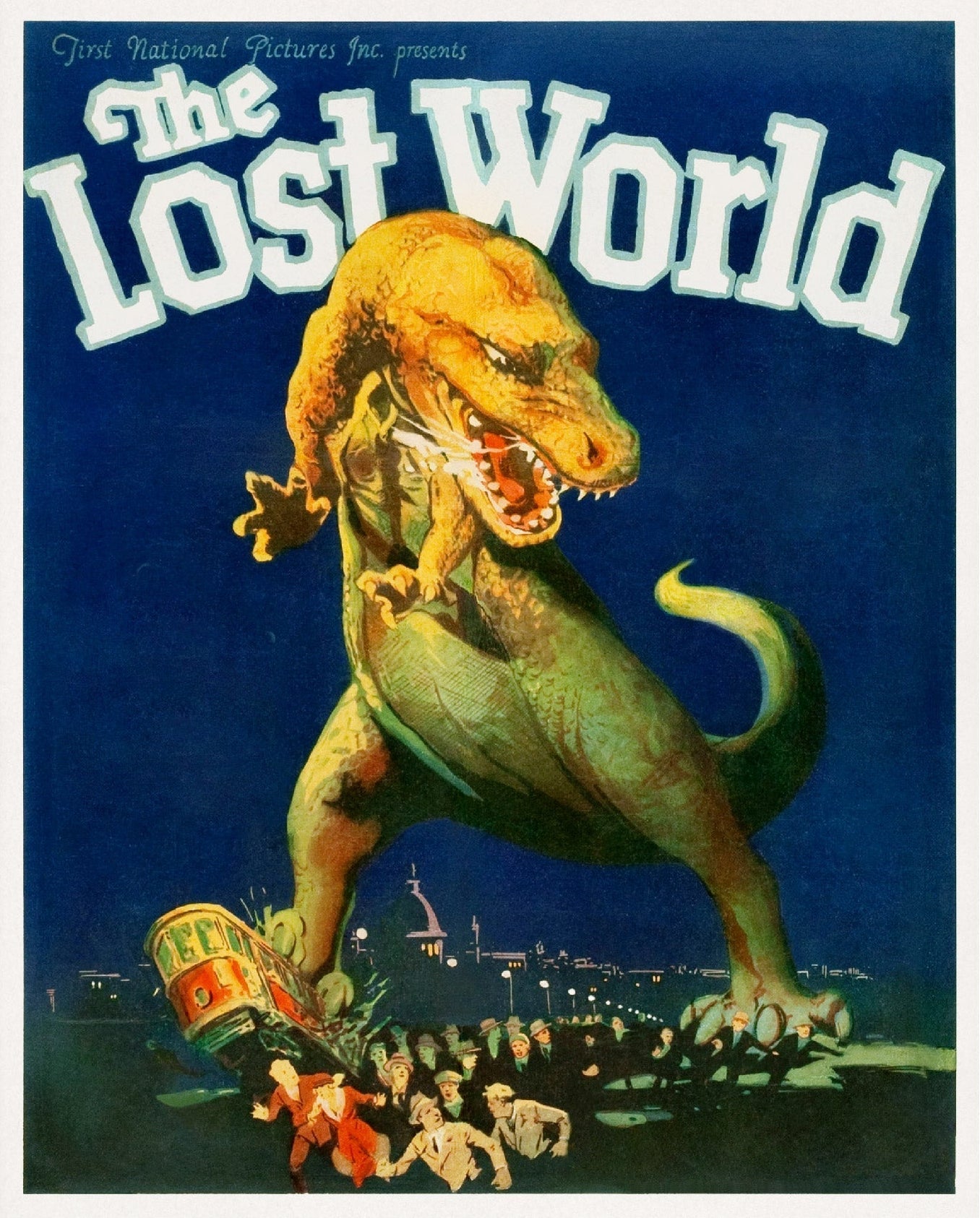 Decorative "The Lost World (1925)" Poster | High - Quality Print | Repositionable Adhesive - Pasquín