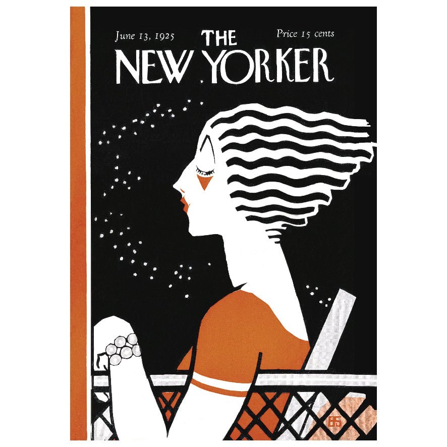 Decorative "The New Yorker Cover: June 13, 1925" | High - Quality Print | Repositionable Adhesive - Pasquín Store