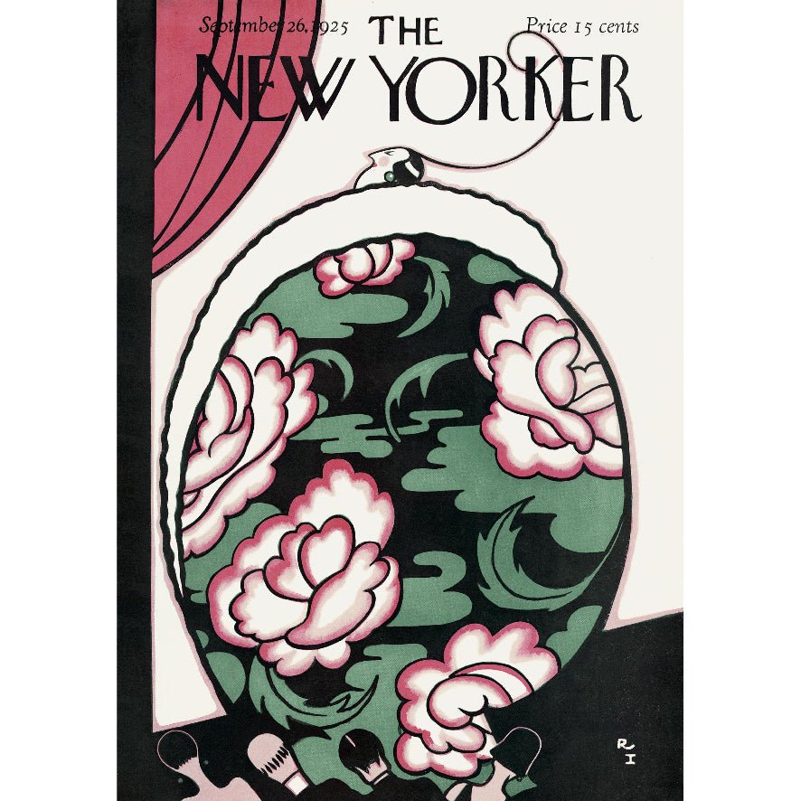 Decorative "The New Yorker Cover: September 26, 1925" | High - Quality Print | Repositionable Adhesive - Pasquín Store