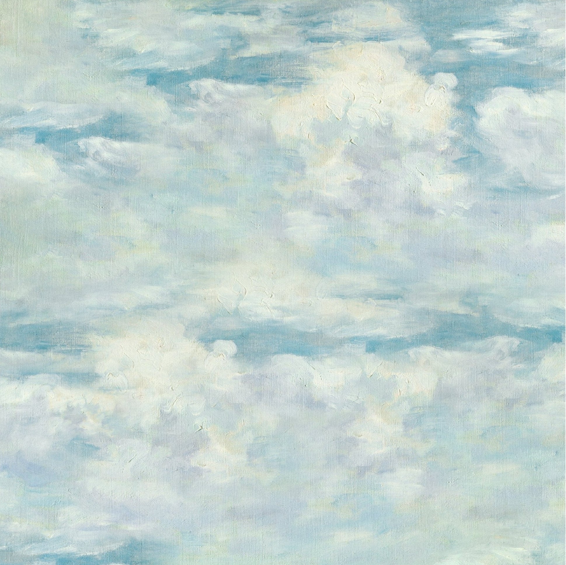 Handmade "Monet's Sky" Poster | High - Quality Print | Repositionable Adhesive - Pasquín Store