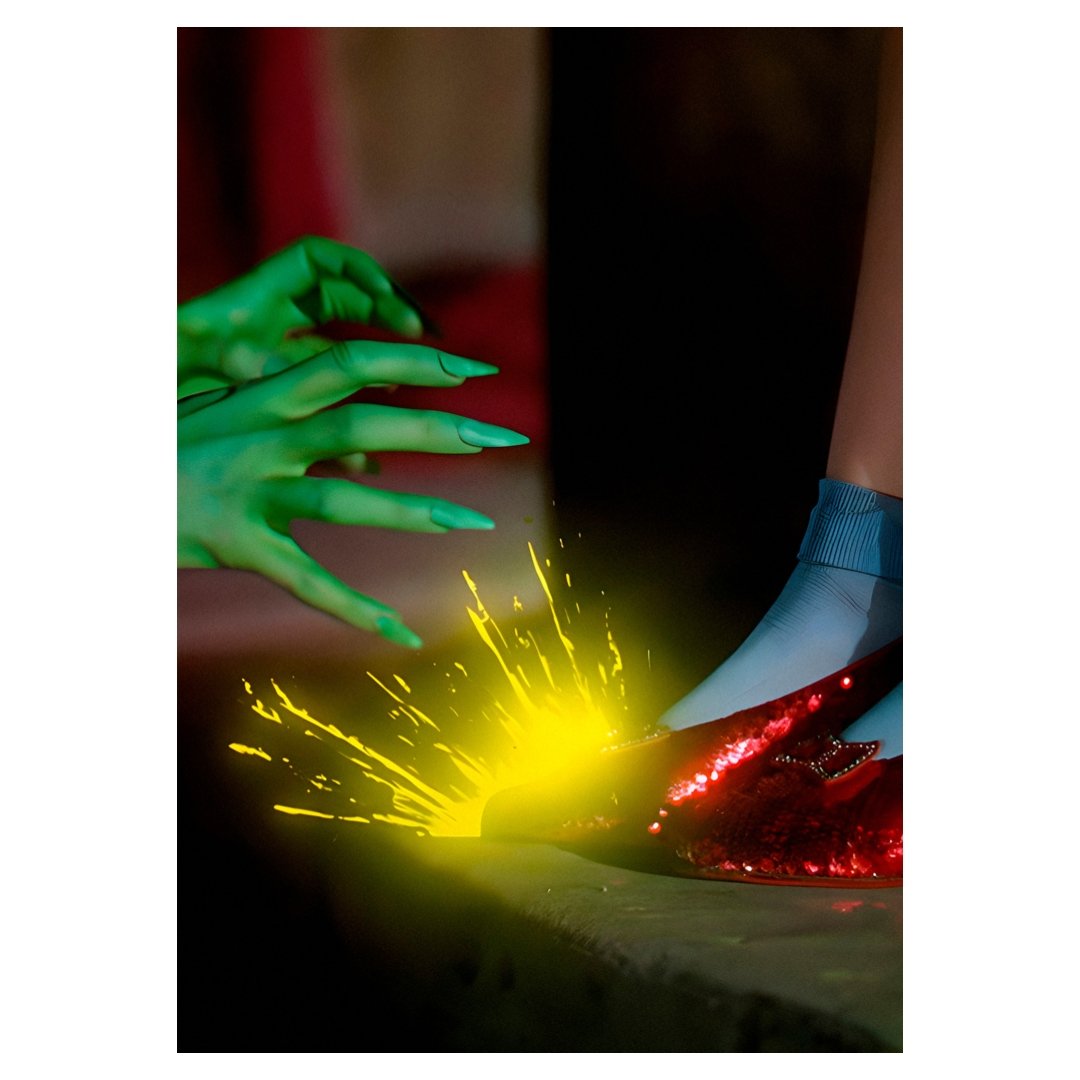 Handmade "The Wicked Witch's Touch" Poster | High - Quality Print | Repositionable Adhesive - Pasquín Store