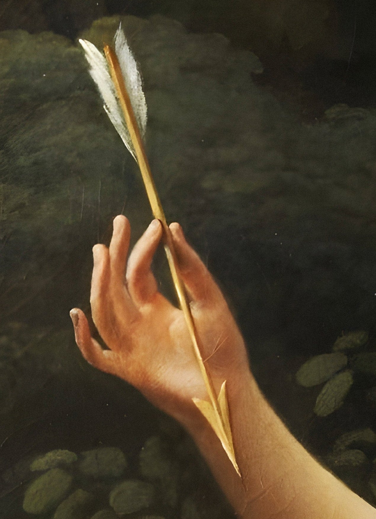 Handmade "Venus and Cupid (Detail) (1860)" poster by Pierre - Maximilien Delafontaine Poster | High - Quality Print | Repositionable Adhesive - Pasquín Store