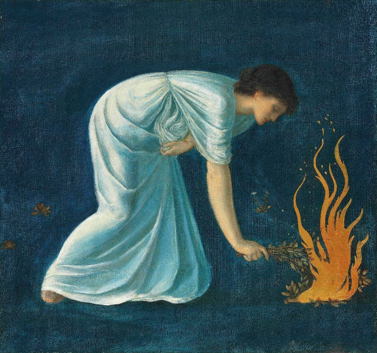 Hero by Edward Burne - Jones - Repositionable Adhesive Poster - Pasquín Store
