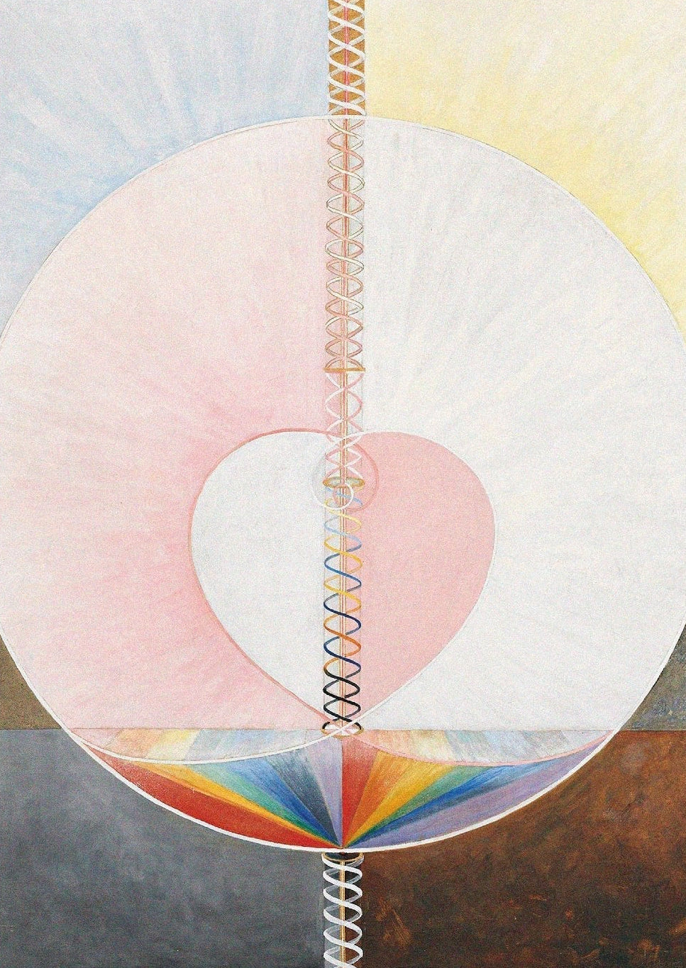 High - Quality Adhesive Wall Art - Group IX, UW No. 25, The Dove, No. 1 (1915) - Pasquín Store