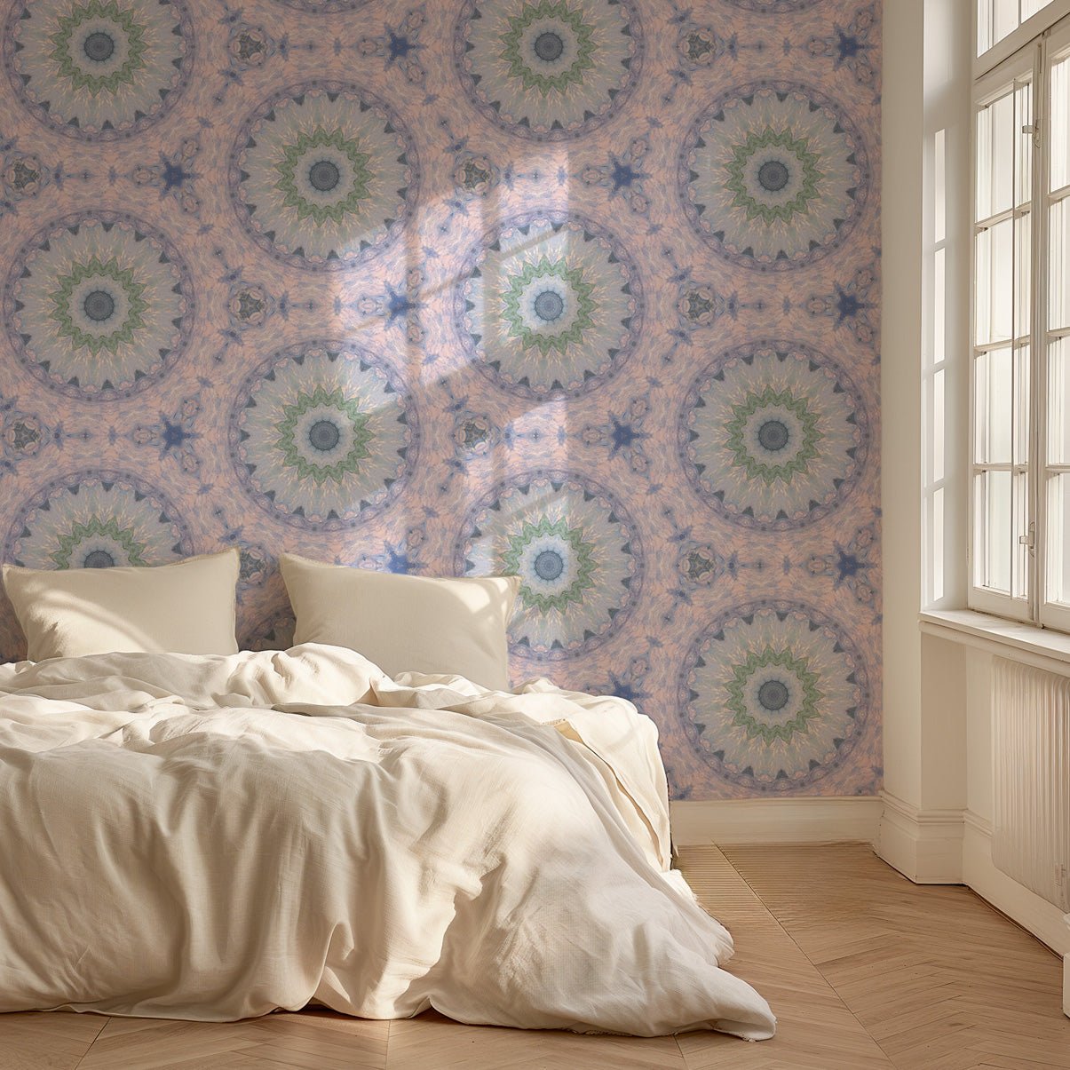 High - Quality Sweet Monet Wall Wallpaper - Fabric, Not Vinyl - Pasquín Store