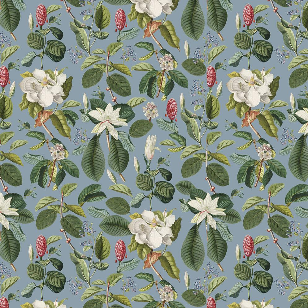 Magnolia Floral Adhesive Wallpaper - Easy Install, Repositionable, Non - Toxic - Pasquín Store