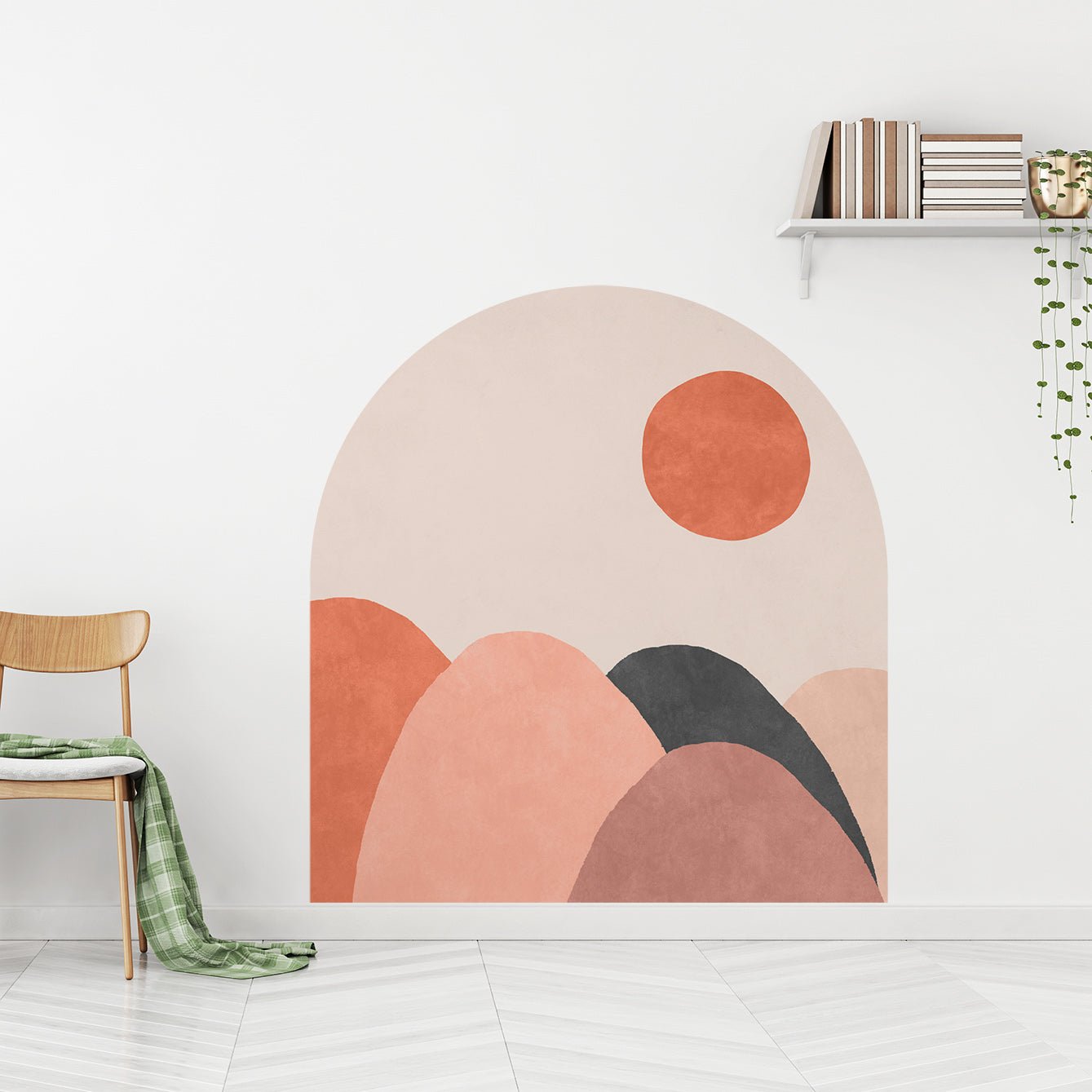 Mediterranean Texture Repositionable Wall Stickers - Pasquín Store