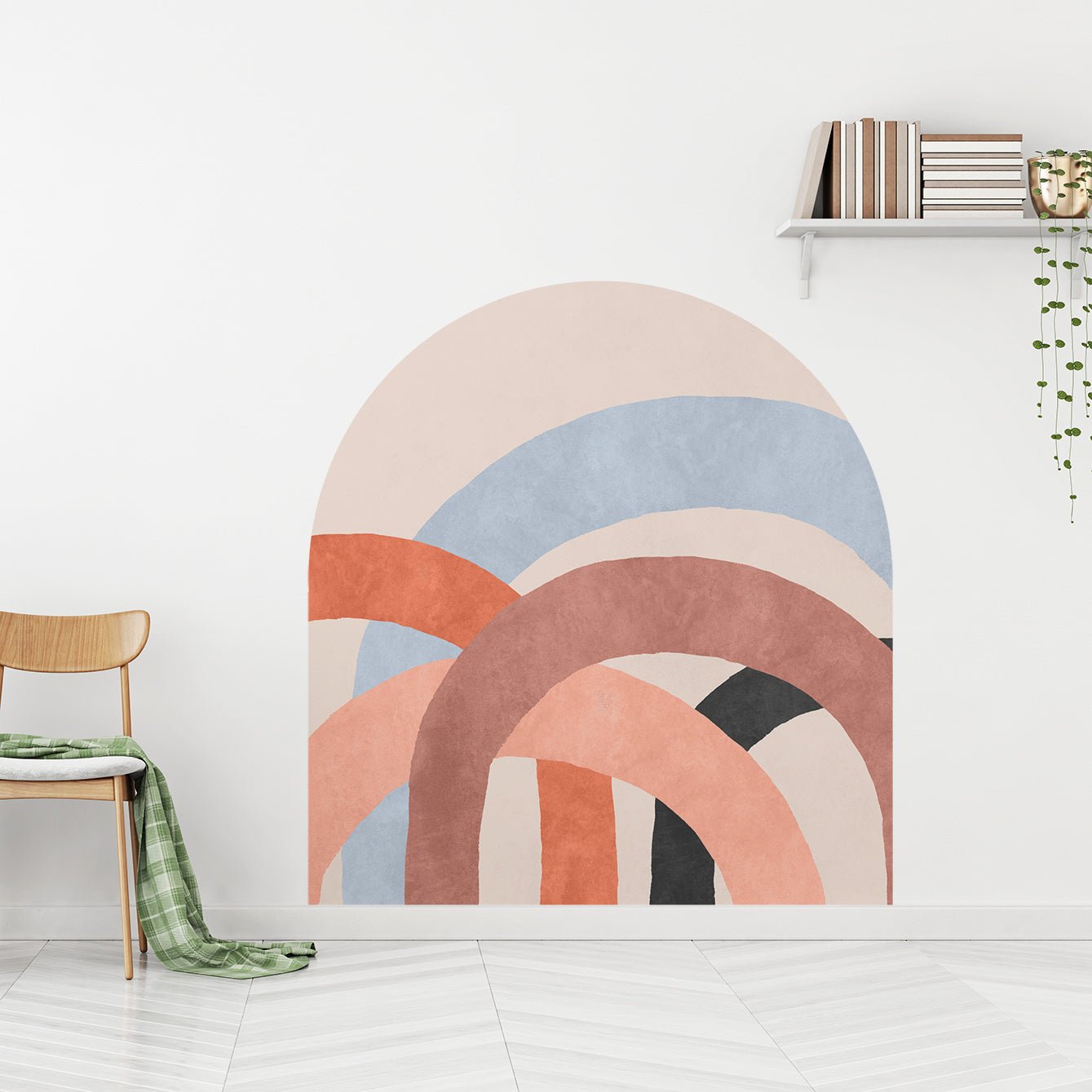 Mediterranean Texture Repositionable Wall Stickers - Pasquín Store