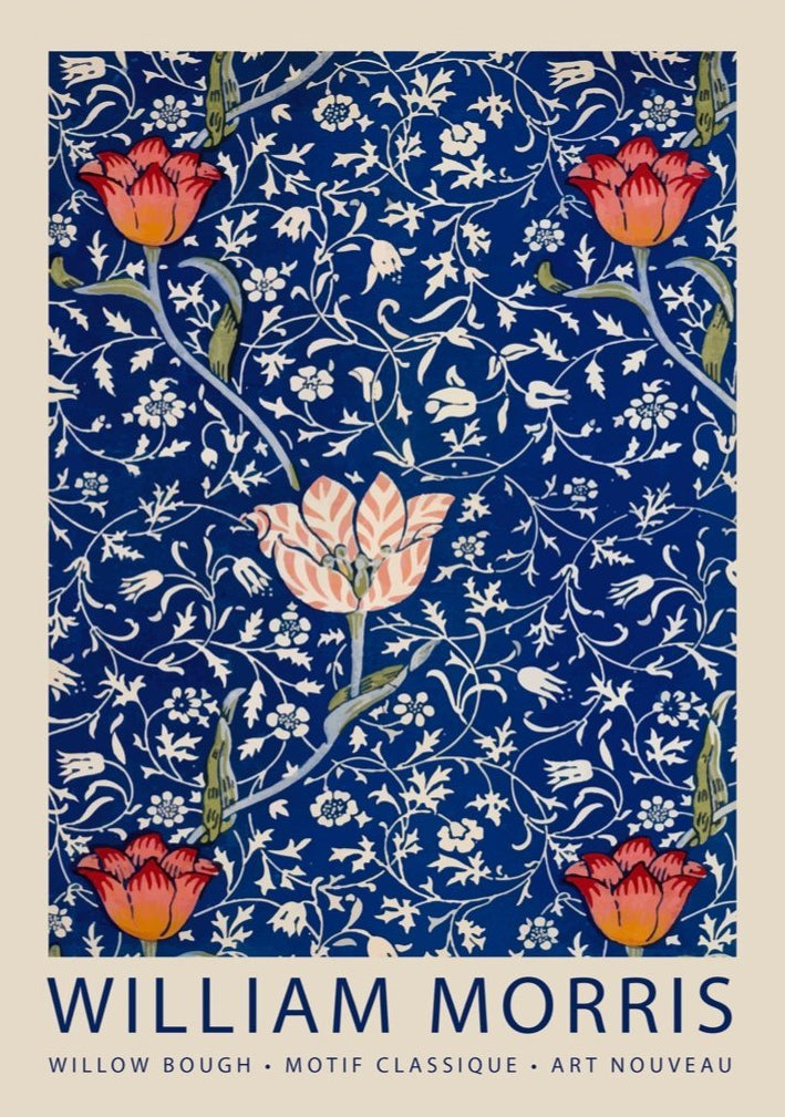 Pasquín Repositionable Adhesive Posters: William Morris - Pasquín Store