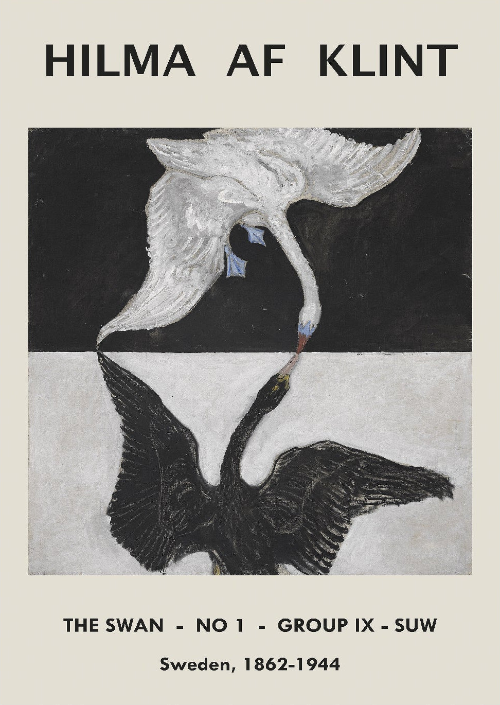Reusable Decorative Art Poster - Exhibition Poster by Hilma Af Klint - Pasquín Store
