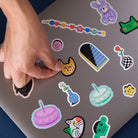 Laminas Set de Stickers Reutilizables Diseños Variados - Tienda Pasquín