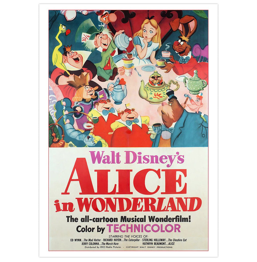 Mini poster adhesivo y reposicionable: Alice - Tienda Pasquín