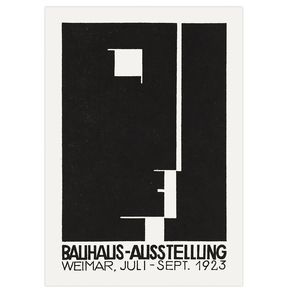 Mini poster adhesivo y reposicionable: Bauhaus - Tienda Pasquín
