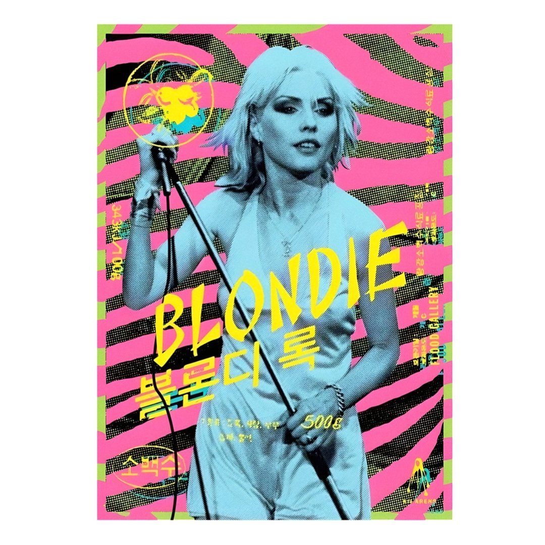 Mini poster adhesivo y reposicionable: Blondie - Tienda Pasquín