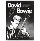 Mini poster adhesivo y reposicionable: Cartel Bowie - Tienda Pasquín