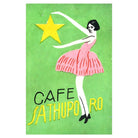 Mini poster adhesivo y reposicionable: Cartel Café - Tienda Pasquín