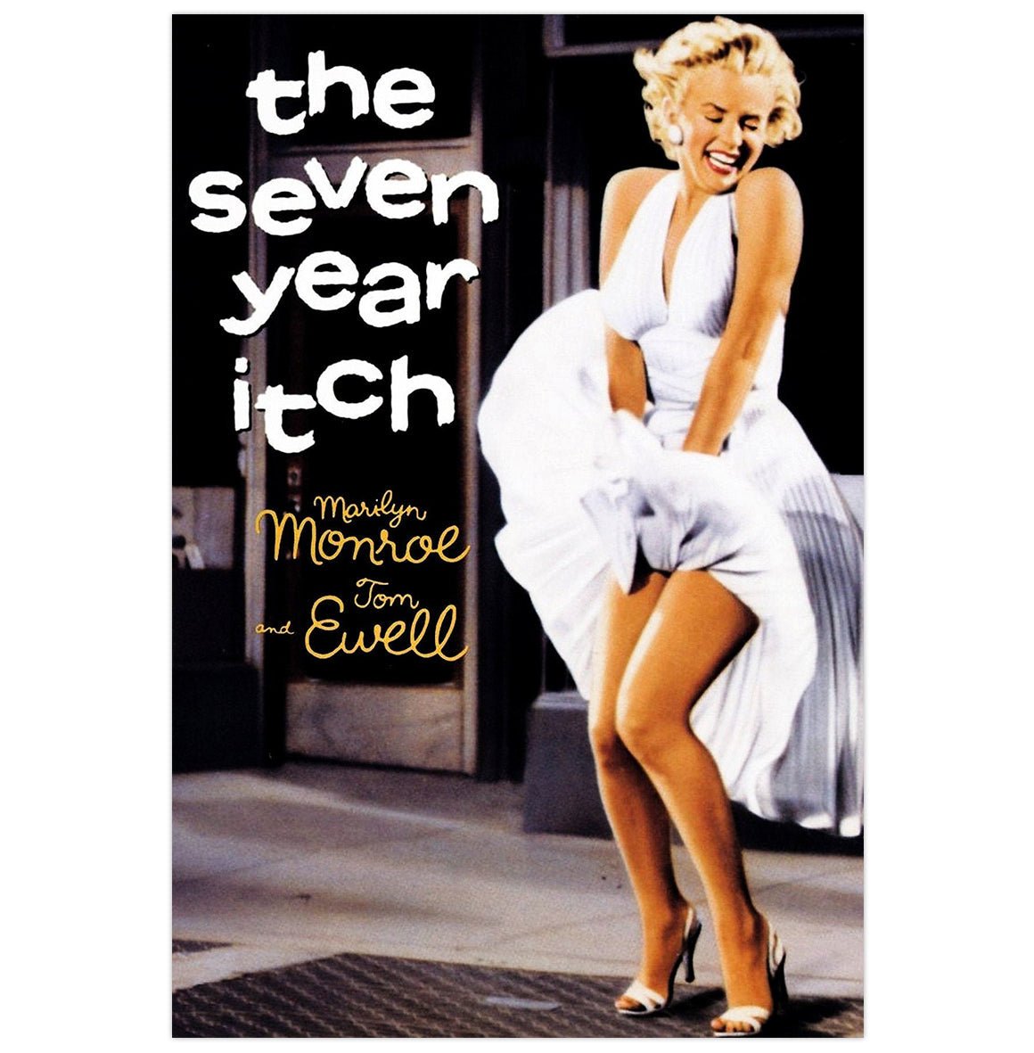 Mini poster adhesivo y reposicionable: Cartel Marilyn Monroe - Tienda Pasquín