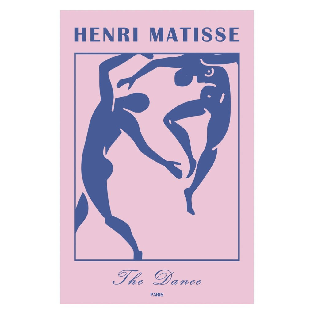 Mini poster adhesivo y reposicionable: Cartel Matisse Rosa - Tienda Pasquín