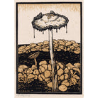 Mini Poster adhesivo y reposicionable: Fungi, Druipende paddenstoel de Julie de Graag - Tienda Pasquín
