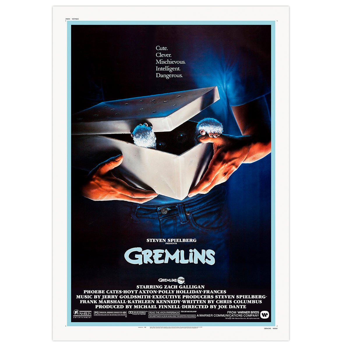Mini poster adhesivo y reposicionable: Gremlins - Tienda Pasquín