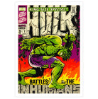 Mini poster adhesivo y reposicionable: Portada Hulk - Tienda Pasquín