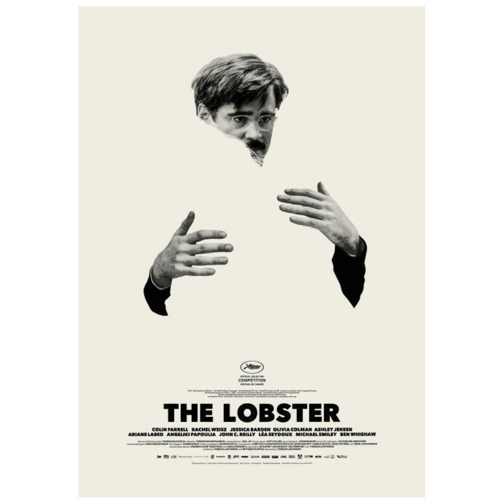 Mini poster adhesivo y reposicionable: The Lobster - Tienda Pasquín