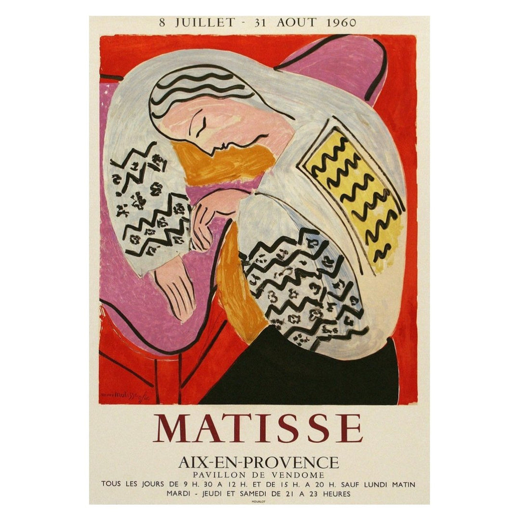 Mini posters adhesivos y reposicionables: Expo Matisse - Tienda Pasquín