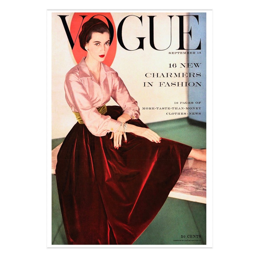 Mini posters adhesivos y reposicionables: Portada Vogue 1 - Tienda Pasquín