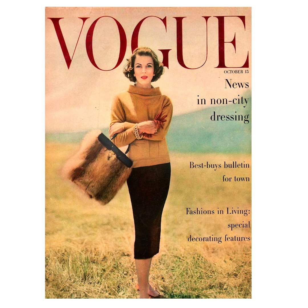 Mini posters adhesivos y reposicionables: Portada Vogue - Tienda Pasquín