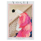 Mini posters adhesivos y reposicionables: Portada Vogue plumas - Tienda Pasquín