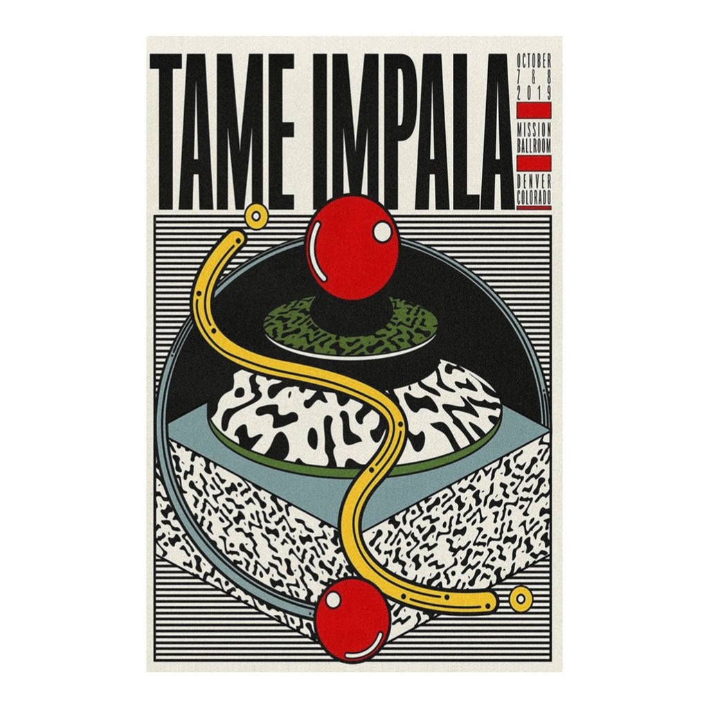 Mini posters adhesivos y reposicionables: Tame Impala - Tienda Pasquín