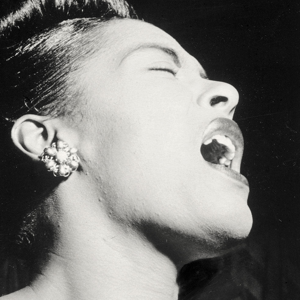 Poster adhesivo reposicionable: Billie Holiday - Tienda Pasquín