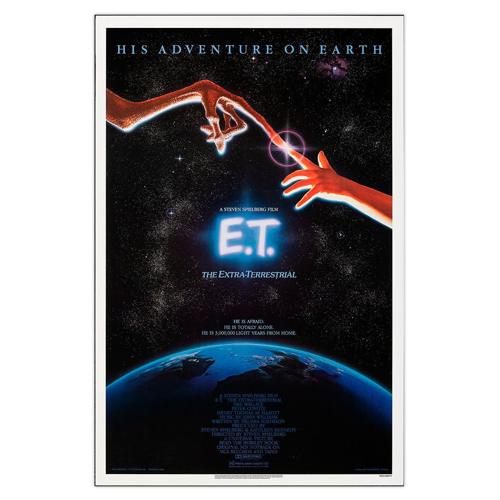 Poster adhesivo reposicionable: Clásico E.T. - Tienda Pasquín