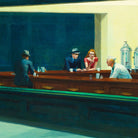 Poster Adhesivo Reposicionable: Edward Hopper - Tienda Pasquín