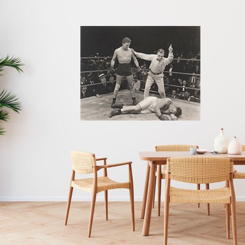 Poster adhesivo reposicionable: El boxeador - Tienda Pasquín