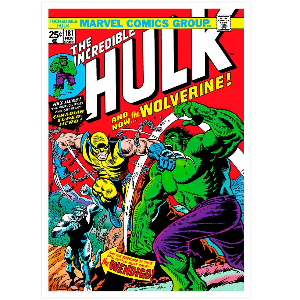 Poster Adhesivo Reposicionable: El Increíble Hulk - Tienda Pasquín