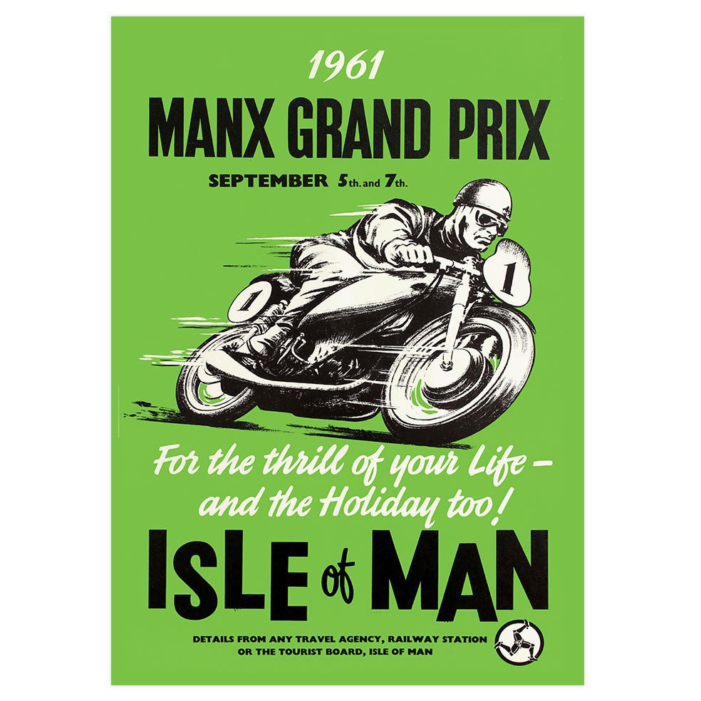 Poster Adhesivo Reposicionable: Grand Prix (1961) - Tienda Pasquín